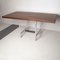 Schreibtisch aus Holz mit Metallgestell und handlichen Schubladen, 1960er 2