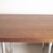 Schreibtisch aus Holz mit Metallgestell und handlichen Schubladen, 1960er 12