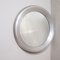 Round Mirror with Satin Aluminum Frame by Sergio Mazza for Artemide, 1960s 1