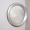 Round Mirror with Satin Aluminum Frame by Sergio Mazza for Artemide, 1960s, Image 1