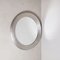 Round Mirror with Satin Aluminum Frame by Sergio Mazza for Artemide, 1960s, Image 2