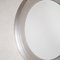 Round Mirror with Satin Aluminum Frame by Sergio Mazza for Artemide, 1960s, Image 3