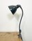 Industrial Grey Enamel Gooseneck Desk Lamp from Siemens, 1950s, Image 10