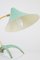 Turquoise Table Lamp with Copper Parts from Stilnovo, 1960s, Image 6