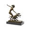 Josef Lorenzl, Art Deco Female Nude with Dogs, 1920s, Bronze on Marble Base 5
