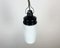 Industrial Bakelite Pendant Light with Milk Glass, 1970s 6