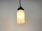 Industrial Bakelite Pendant Light with Milk Glass, 1970s 10