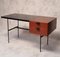 CM141 Desk in Mahogany and Metal by Pierre Paulin for Thonet, 1953 1