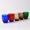 Vintage Multi Colour Tumblers from Boussu, 1960s, Set of 5 2