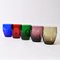 Vintage Multi Colour Tumblers from Boussu, 1960s, Set of 5 4