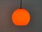 Vintage German Space Age AH 1 Glass Ball Pendant Lamp from Peill & Putzler, 1970s 4