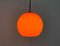 Vintage German Space Age AH 1 Glass Ball Pendant Lamp from Peill & Putzler, 1970s, Image 4