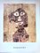 Póster grande de Jean Dubuffet, Portrait au Mur, años 80, Imagen 1