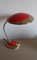 Mid-Century Red Desk Lamp, 1960s, Image 1