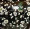 Grande Lampe en Porcelaine avec Motif Fleurs, Oiseaux et Cerisier du Japon, 19ème Siècle 5