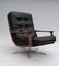 Fauteuil en Cuir avec Ottomane par Eugen Schmidt, 1960s, Set de 2 8