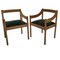 Carimate Stühle von Vico Magistretti, 1950er, 2er Set 1