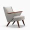 Light Gray Easy Chair by Johannes Andersen for CFC Silkeborg, 1960s, Image 1