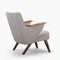 Light Gray Easy Chair by Johannes Andersen for CFC Silkeborg, 1960s 5