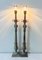 Vintage Palm Tree Table Lamps in Painted Metal, 1970s, Set of 2, Image 14