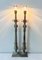 Vintage Palmen Tischlampen aus lackiertem Metall, 1970er, 2er Set 14