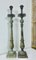 Vintage Palmen Tischlampen aus lackiertem Metall, 1970er, 2er Set 1