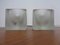 Würfelförmige Glas Tischlampen von Peill & Putzler, 1970er, 2er Set 11