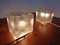 Glass Cube Table Lamps from Peill & Putzler, 1970s, Set of 2, Image 4
