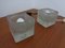 Glass Cube Table Lamps from Peill & Putzler, 1970s, Set of 2, Image 7