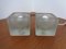 Glass Cube Table Lamps from Peill & Putzler, 1970s, Set of 2 1
