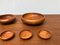 Mid-Century Wooden Bowls, 1960s, Set of 8 7