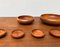 Mid-Century Wooden Bowls, 1960s, Set of 8 9