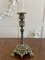 Antique Regency Ornate Brass Candleholders, 1825, Set of 2 3
