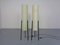 Dreibeinige Rocket Stehlampen aus Glasfaser & Stahl, 1960er, 2er Set 1