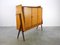Modernist Belgian Highboard with Decorative Compass Legs, 1950s, Image 1