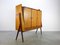 Modernist Belgian Highboard with Decorative Compass Legs, 1950s 3