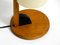 Lampada da tavolo grande minimalista in teak con paralume Lunopal di Domus, anni '80, Immagine 11