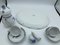 Blue Porcelain Coffee Service from Herend, Hungary, Set of 7 3