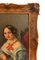Josephine Götzel-Sepolina, Biedermeier Portrait, 1800er, Öl auf Leinwand, gerahmt 4