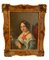 Joséphine Götzel-Sepolina, Portrait Biedermeier, 1800s, Huile sur Toile, Encadrée 1