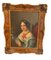 Josephine Götzel-Sepolina, Biedermeier Portrait, 1800er, Öl auf Leinwand, gerahmt 6