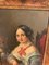 Josephine Götzel-Sepolina, Biedermeier Portrait, 1800er, Öl auf Leinwand, gerahmt 2