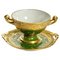 French Limoges Bowl in Porcelain, 1930, Image 1