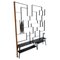 Art Wall Unit or Room Divider with Sculpture by Jelínek, 1960s 1