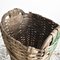 Vintage Portuguese Grape Harvest Log G Basket, 1950s 6