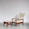 Norwegian Rock Royal Lounge Chair with Ottoman by Sven Ivar Dysthe, 1960, Image 2