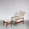 Norwegian Rock Royal Lounge Chair with Ottoman by Sven Ivar Dysthe, 1960 3