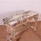 Swedish Marble Top Console Table 8