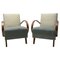 Bentwood Armchairs attributed to Jindřich Halabala for Up Závody, 1950s, Set of 2, Image 1