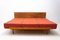 Mid-Century Sofa or Dayed in Walnut attributed to Jindrich Halabala for Up Zavody, 1950s 8
